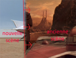 Oubliez les transitions comme celle-ci dans Star Wars